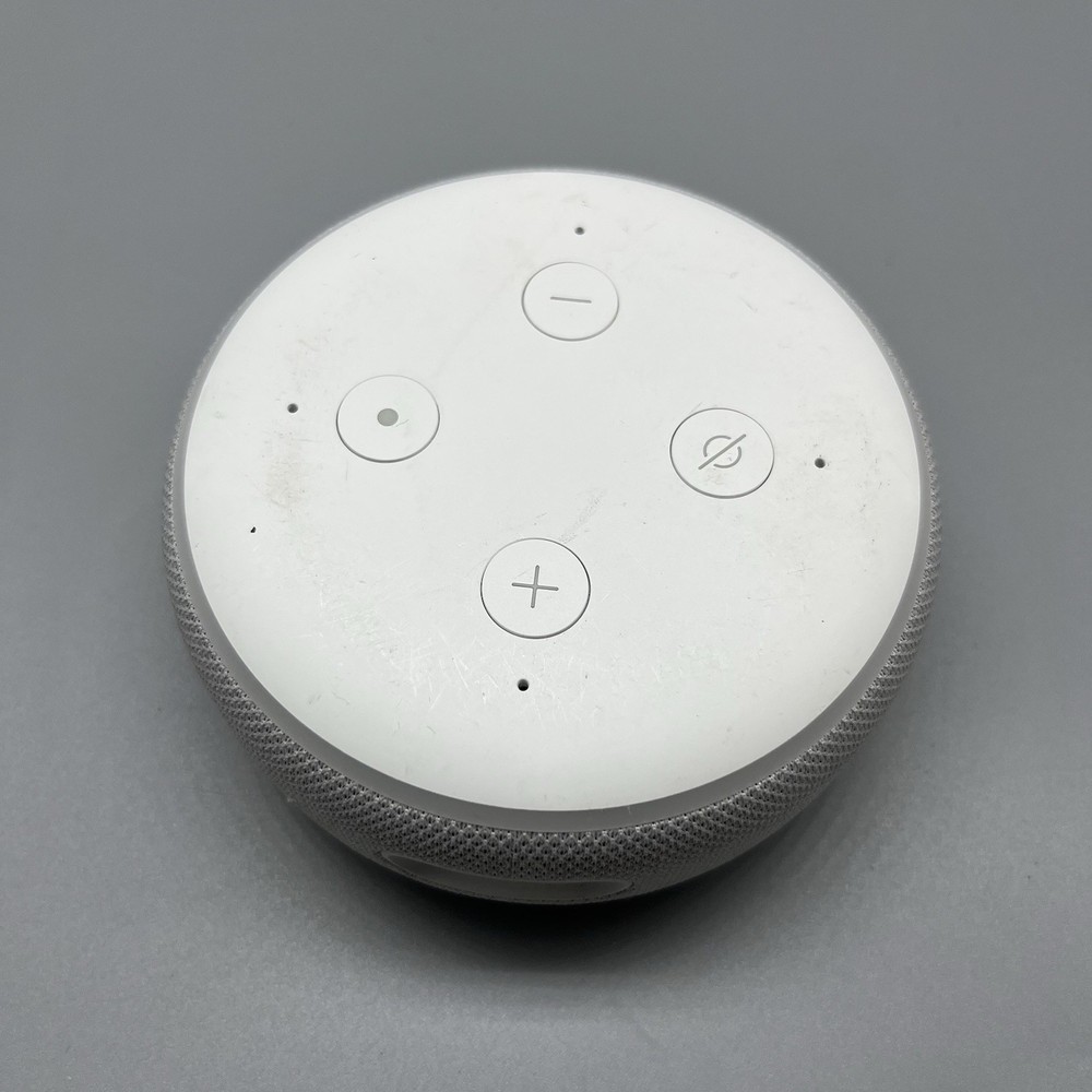 Amazon Echo Dot 36EBT3 (3rd Gen) White Smart Speaker with Alexa - No AC Adapter
