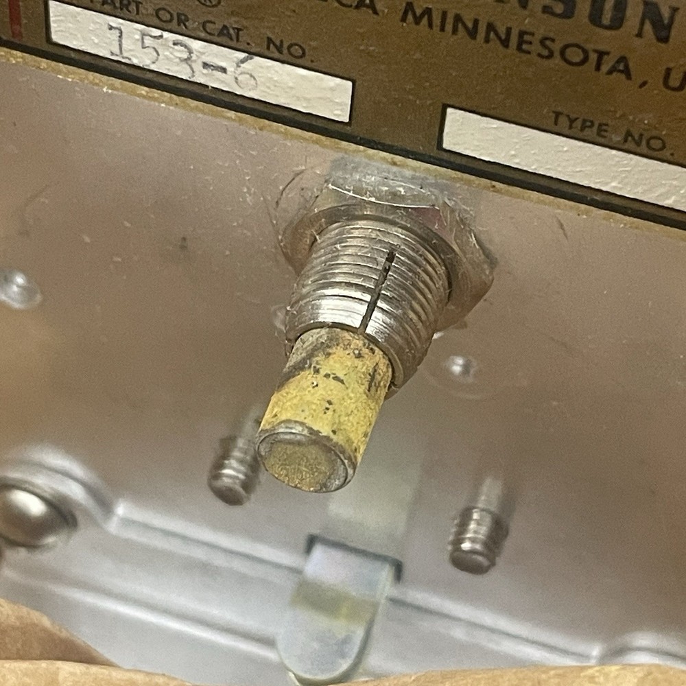 NOS E. F. Johnson 153-6 Variable Capacitor 36 - 469 MMF Single Section