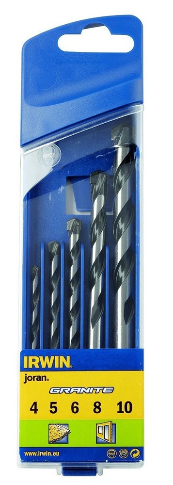 Irwin Series Joran GRANITE Set cylindrical drill bits masonry-granite drilling