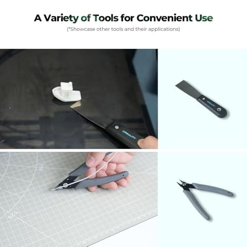 3D Printer Tools Kit, 74 Pcs in 1 3D Printing Tool Wrap Kit