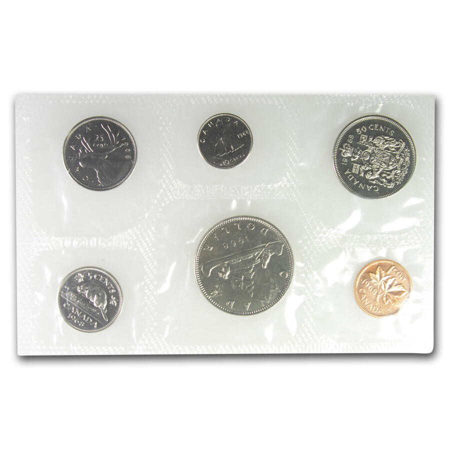 1968 Canada 6-Coin Prooflike Set