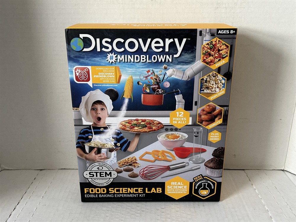 Discovery MINDBLOWN Food Science Lab - Opened Box New~