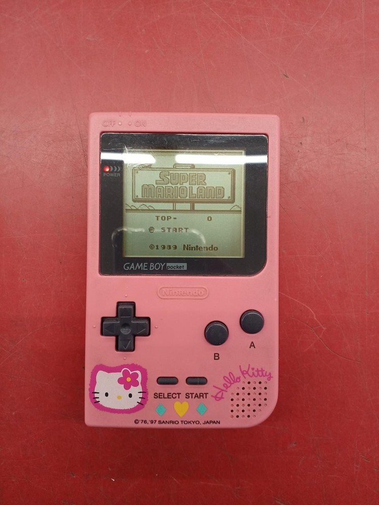 NINTENDO MGB-001 Game Boy Pocket Hello Kitty version