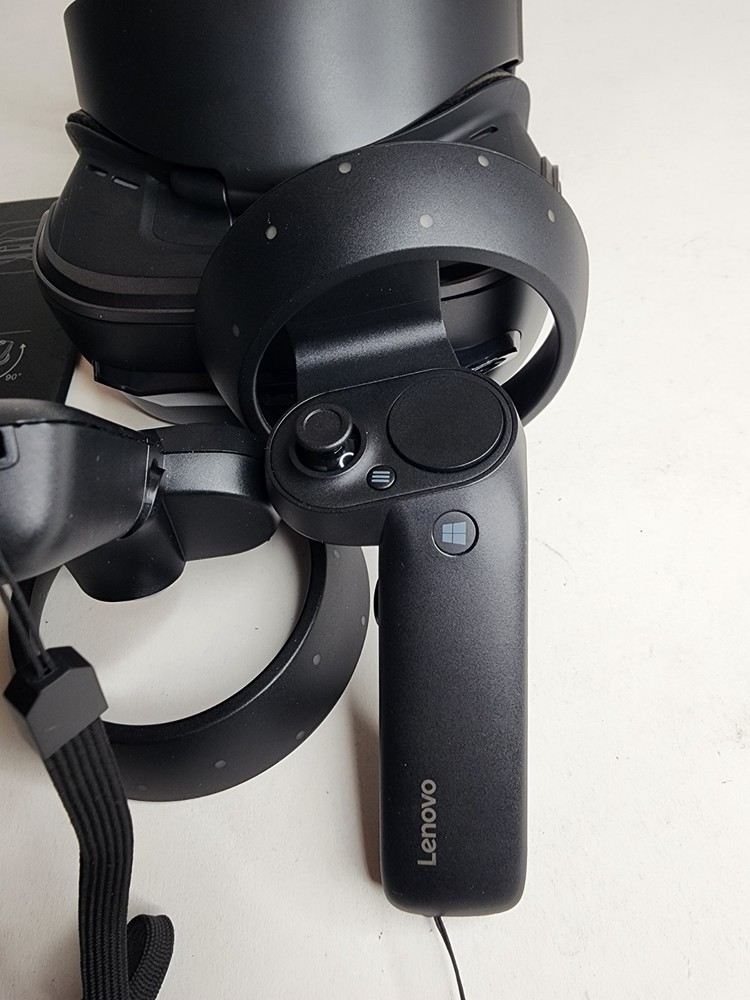 Lenovo Explorer Headset VR Set W/ Controllers Windows Mixed Reality Tested Works