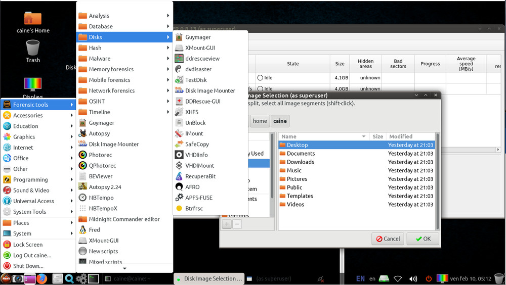 Caine Linux 14 Bootable Live Installer DVD – Grade AAA+ – Same Day Shipping