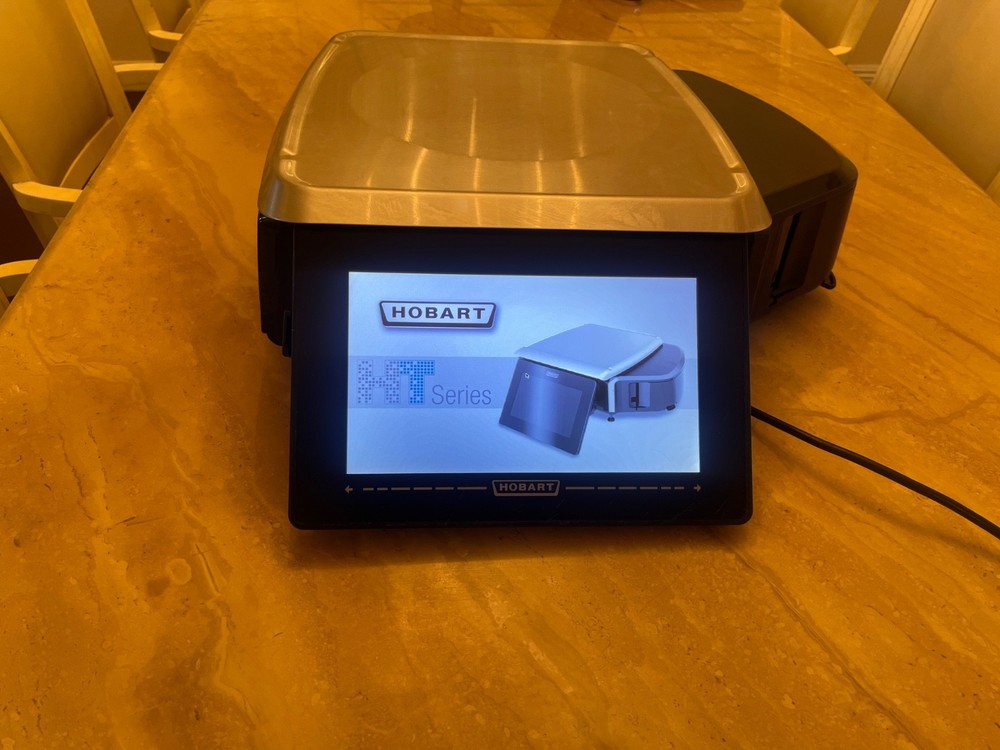 Hobart HTi Scale With Printer, Used Operator Screen & No Customer Display