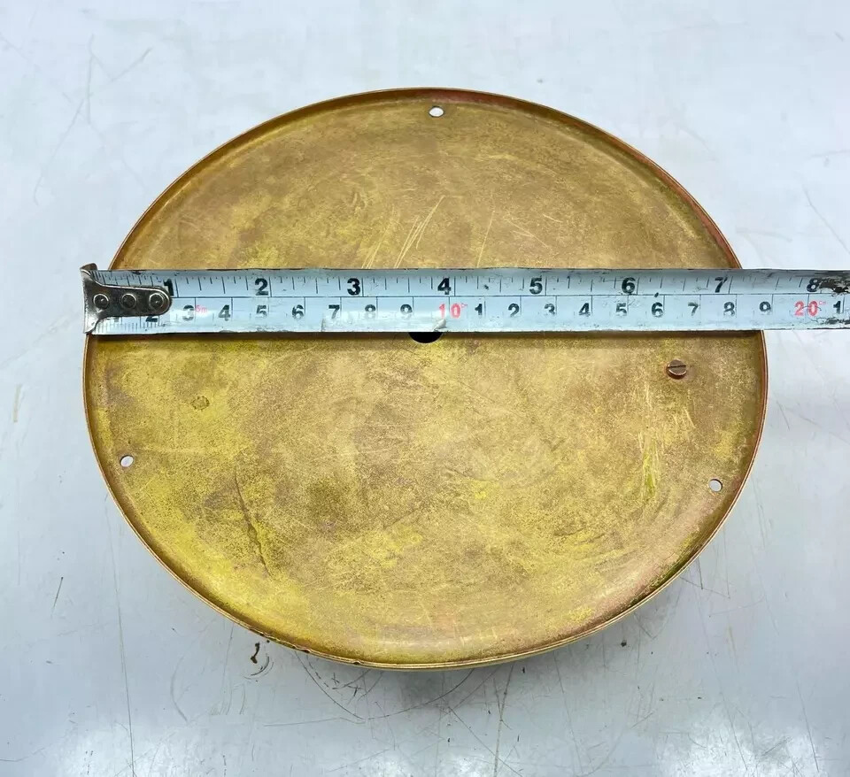 Mariner Royal Maritime Clock Solid Brass Wall Mount Nautical Ship's Captain 🕒✅