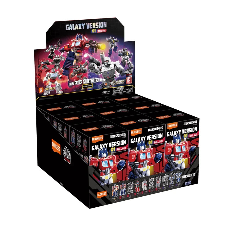 Blokees Transformers Galaxy Version 1 Roll Out - Megatron- Action Figure Model