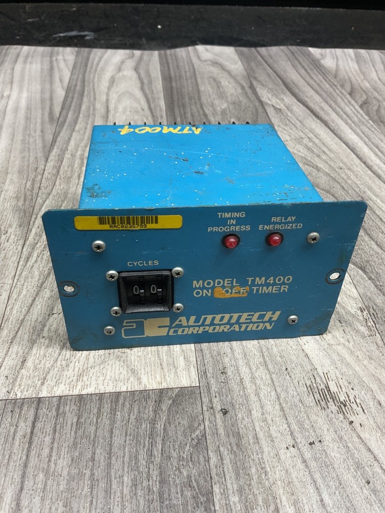 AUTOTECH CORPORATION TM400, On Off Timer #4008A81PR2