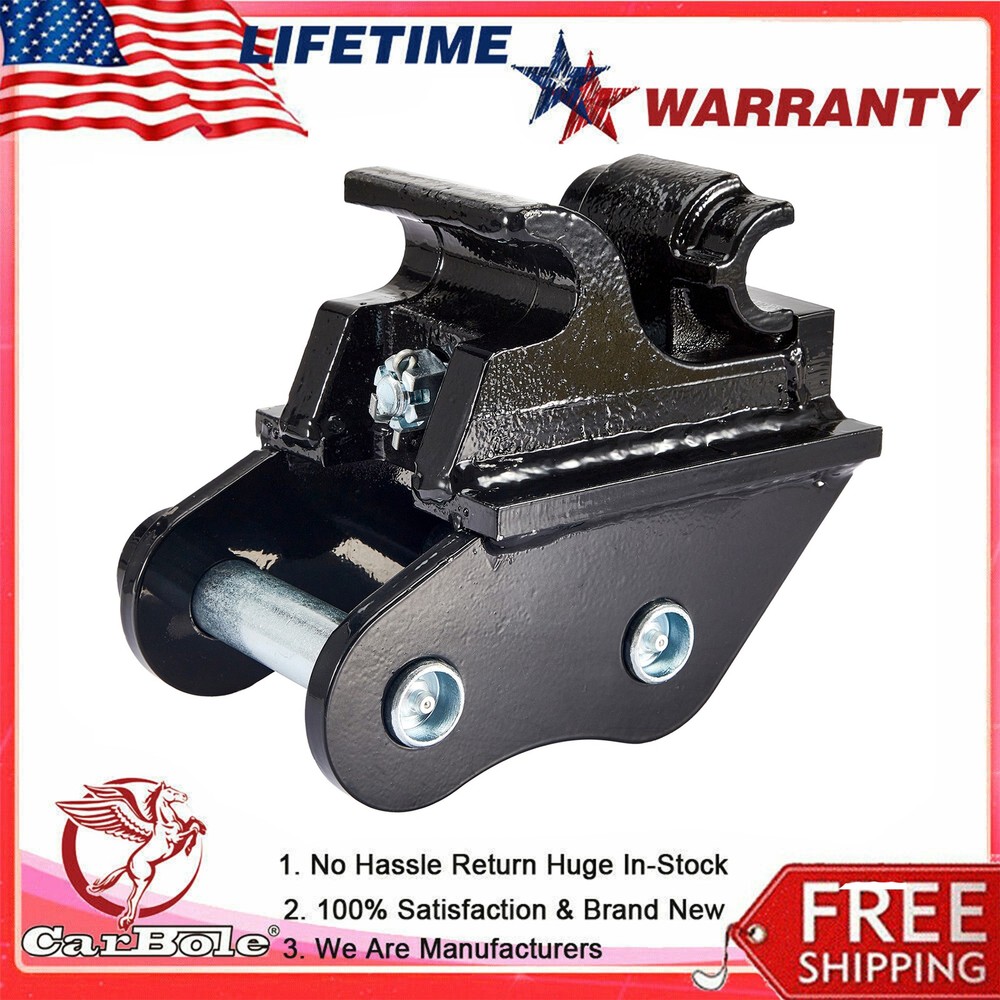 Mini Excavator Quick Change Coupler for 0.6-3 Ton Diggers, Versatile Attachments