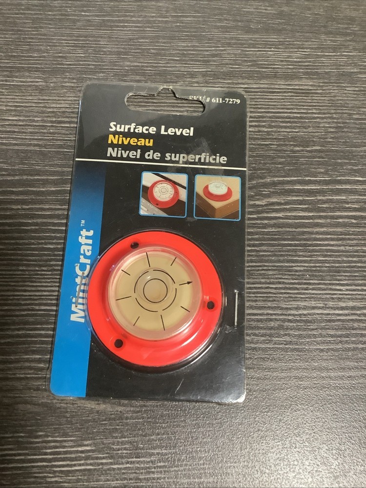 Surface LEVEL Circular Round Shape New 611-7279 MintCraft Plastic NOS