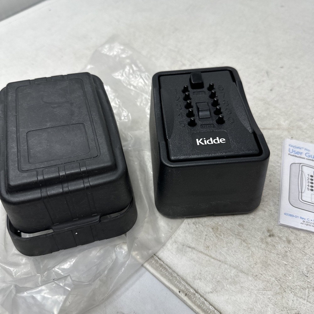 Kidde KeySafe Pro Pushbutton Combination KeyBox, waterproof boot