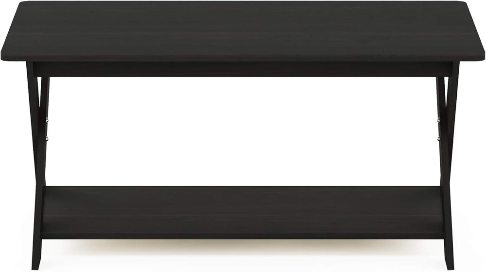 FURINNO Modern Simplistic Coffee Table, Espresso