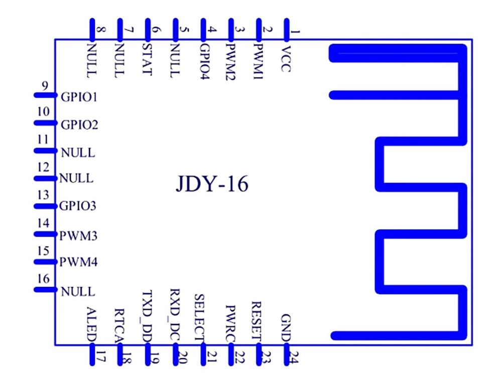 Bluetooth 4.2 BLE Serial Module I2C UART SPI