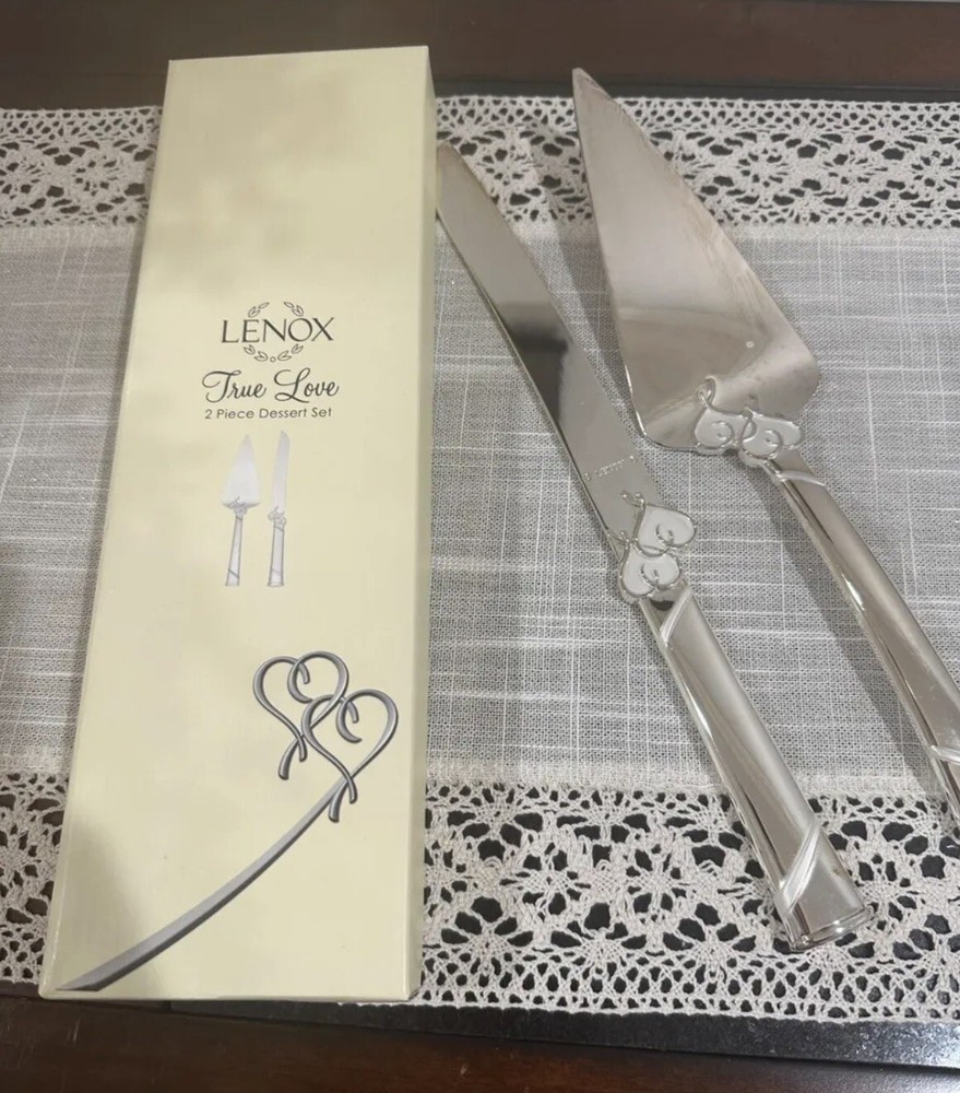 Lenox True Love Dessert Set With Box
