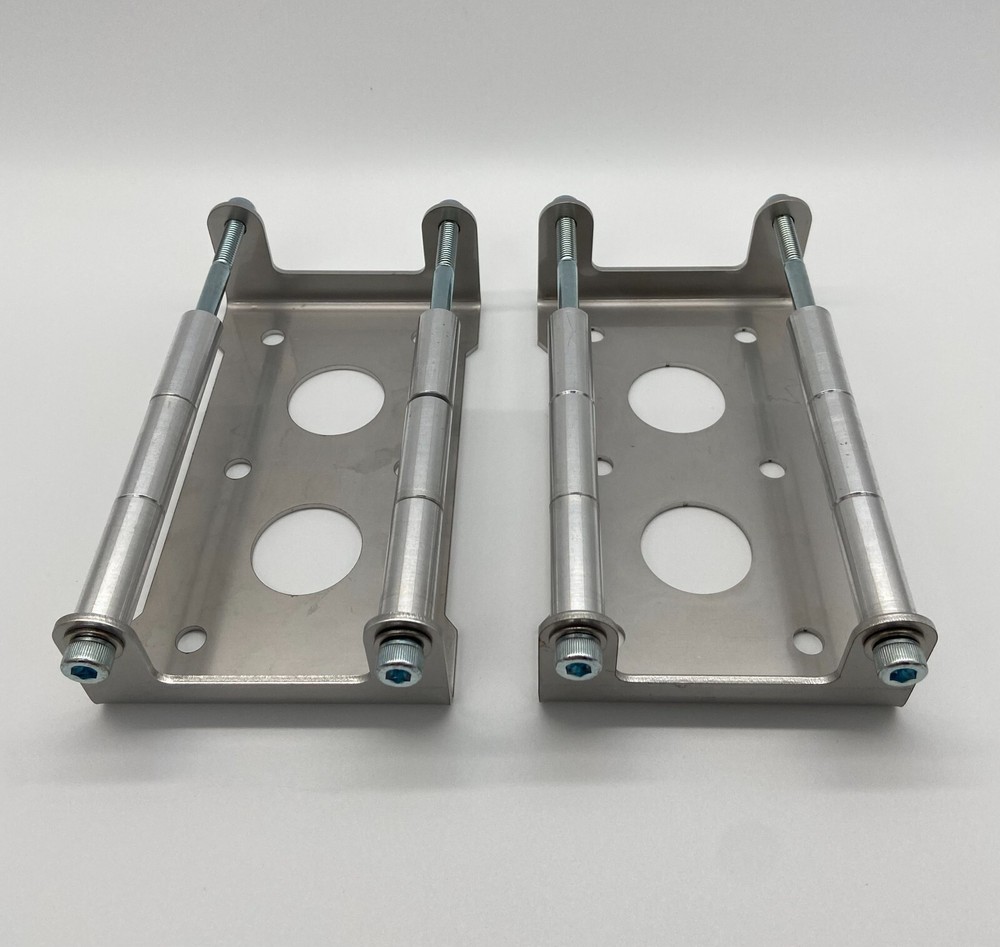 LS1 Coil Relocation brackets Raw Stainless