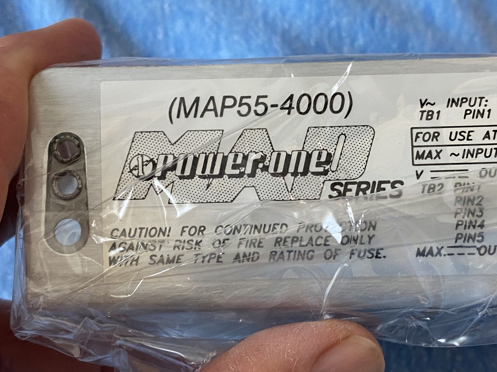 POWER-ONE MAP55-4000 55 Watt Power Supply NEW - OPEN BOX