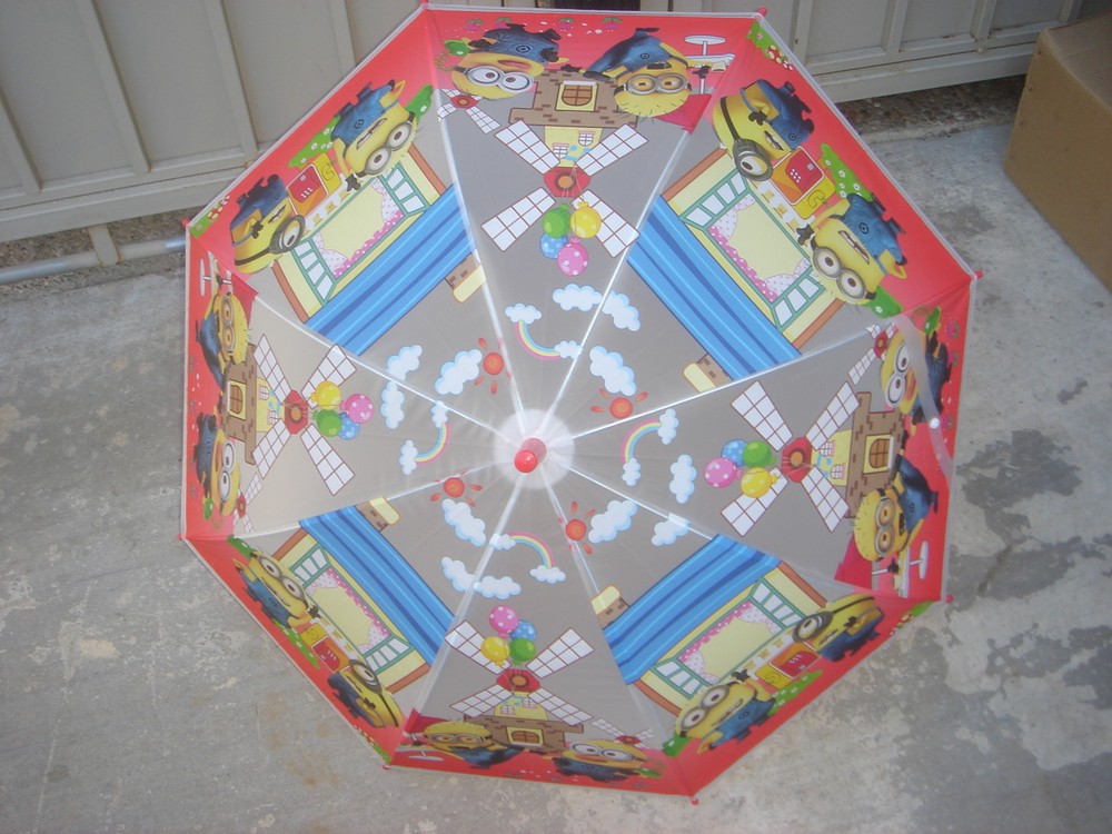 Minion kids umbrella