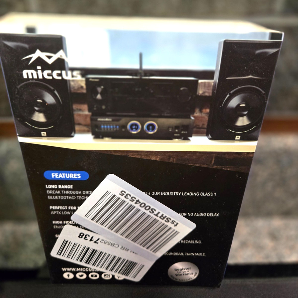 MICCUS LONG RANGE WIRELESS AUDIO TRANSCEIVER
