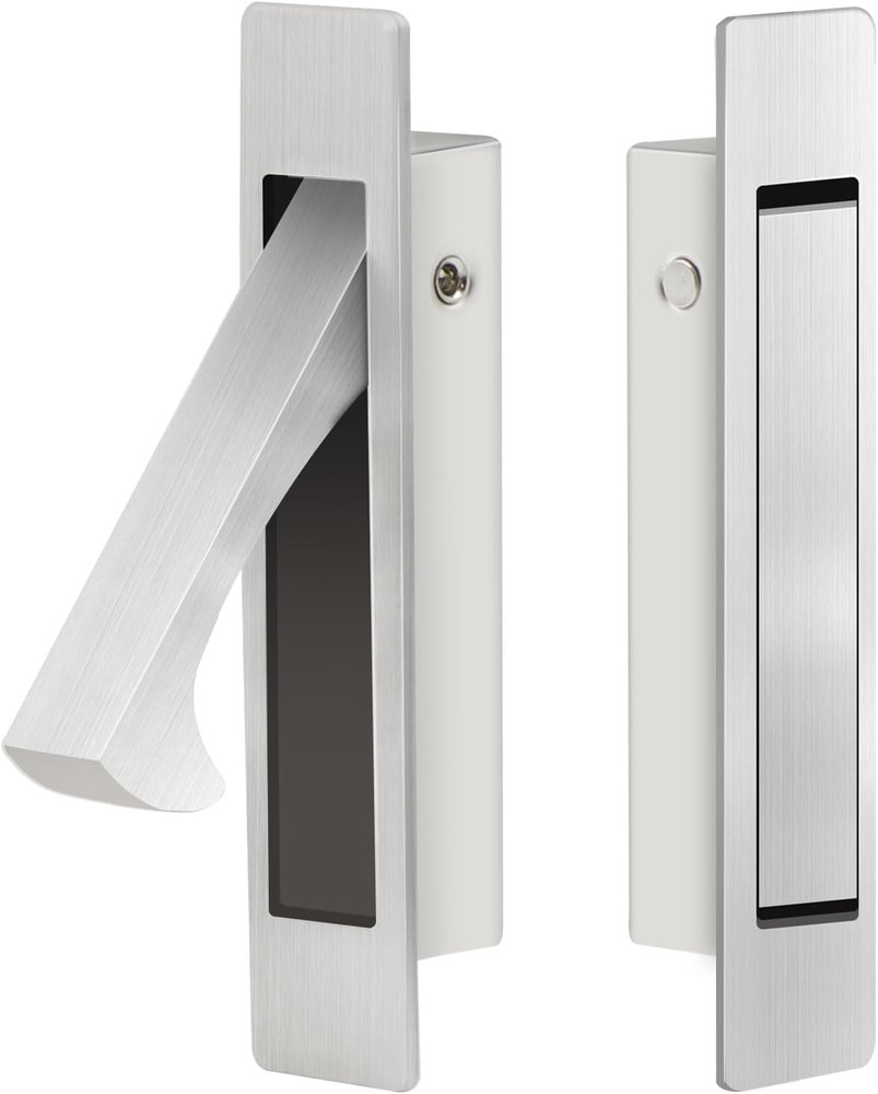Pocket Pull Handle, Edge Pull, Professional Stainless Steel 304, Flush Mount for