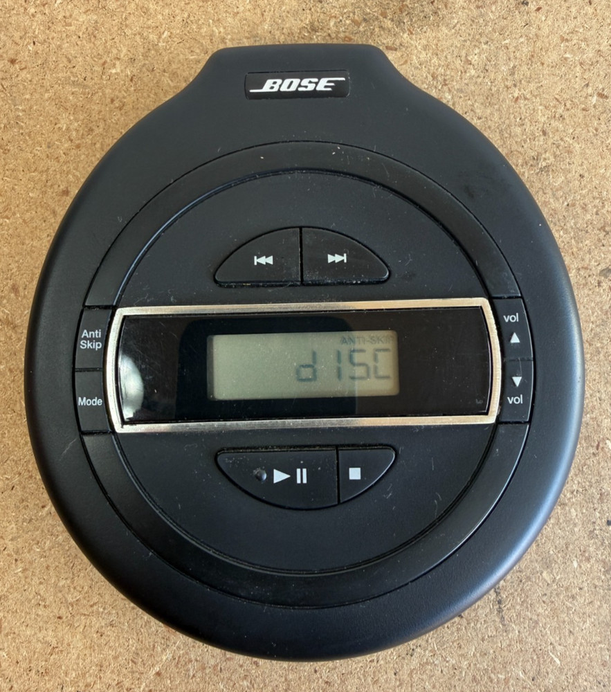 BOSE PM-1 Personal Portable Compact Disc CD Player Anti-Skip *TESTED WORKS*