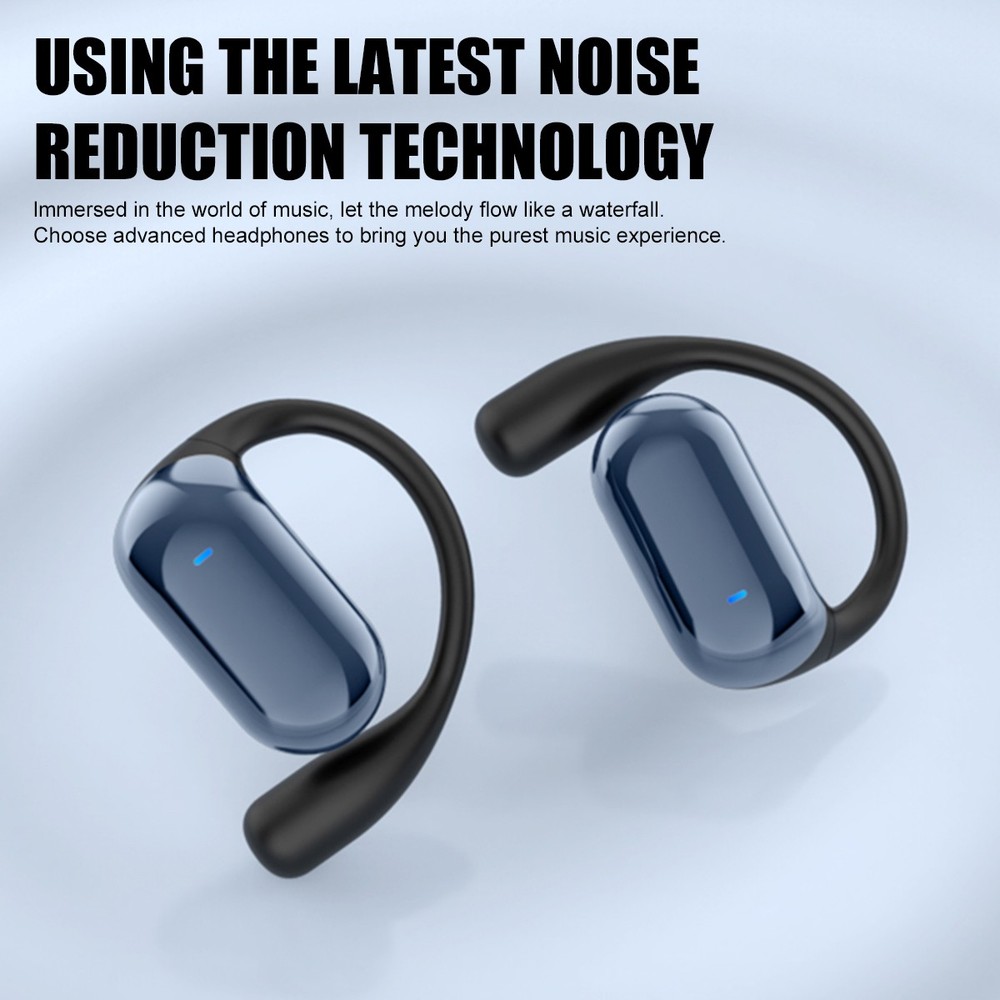 Wireless Earbuds Translator Bluetooth Open Earphones 144+ Languages Touchscreen