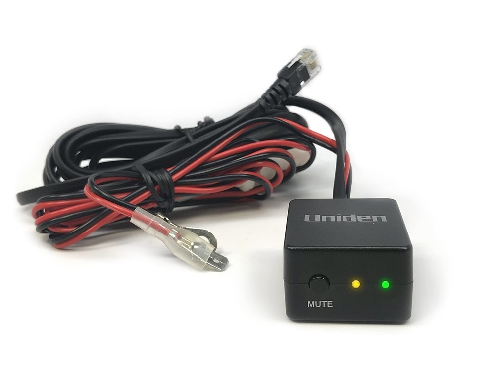 Smart Hardwire Kit for Radar Detectors - Mute/Mark Button, LED Alert, Power LED