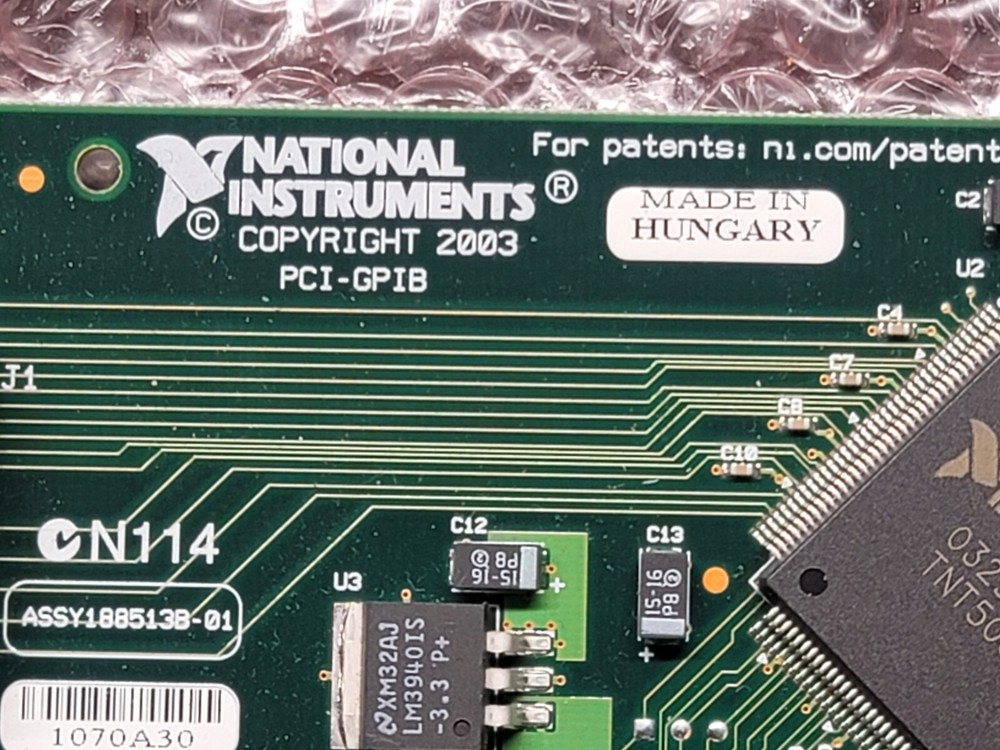 National Instruments PCI-GPIB 1885138-01