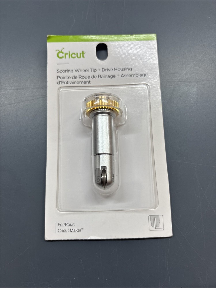 Cricut 2005101 Single Scoring Wheel Tip with Housing Maker Tool