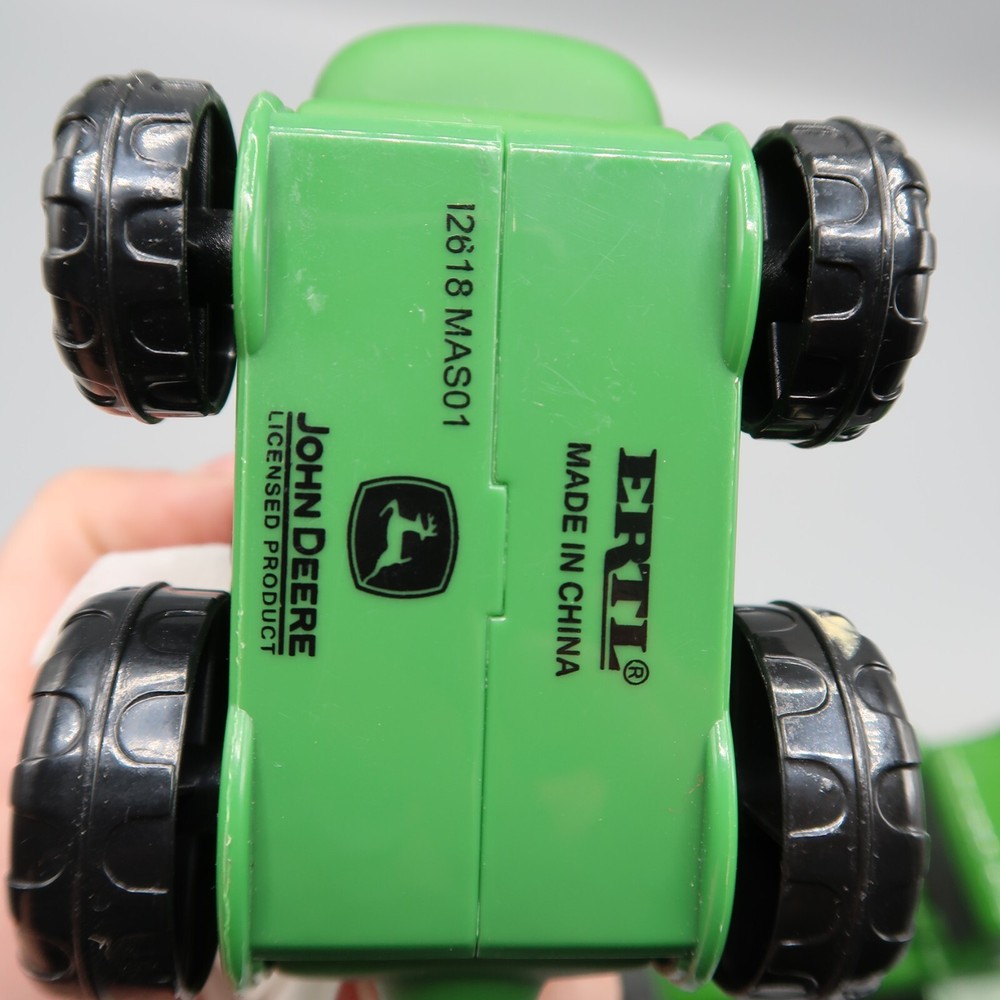 John Deere Tractor Flashlight w Engine Sounds Light & Mini Rubber Vehicle