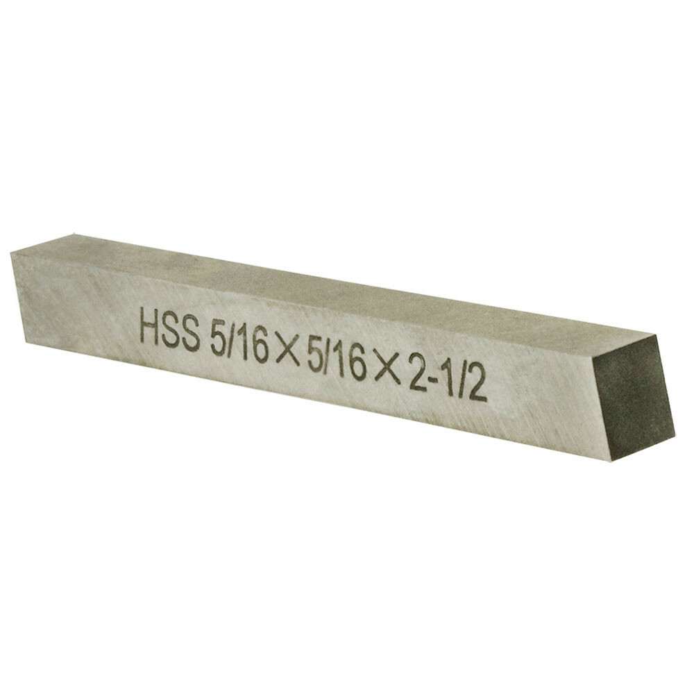 5/16" X 5/16" X 2-1/2" HSS Tool Bit Rectangular Lathe Fly Cutter Mill Blank