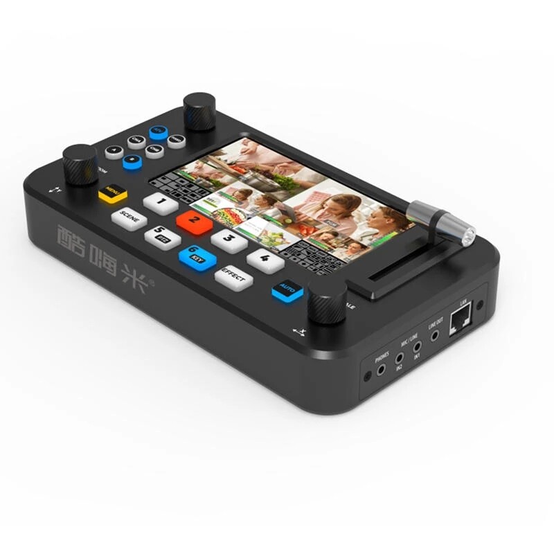Crhivi K400 5.5" HD 4*HDMI USB3.0 Multi Format Video Switcher Panel Live Stream