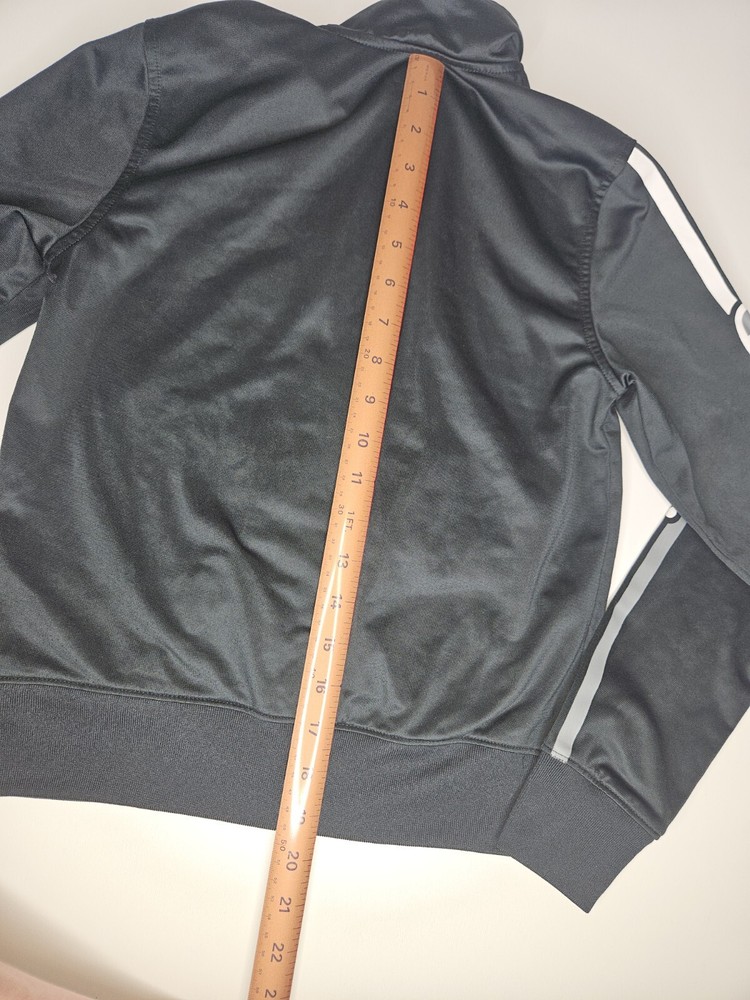 Boys Champion Black Size Medium Zip Up Jacket Pockets