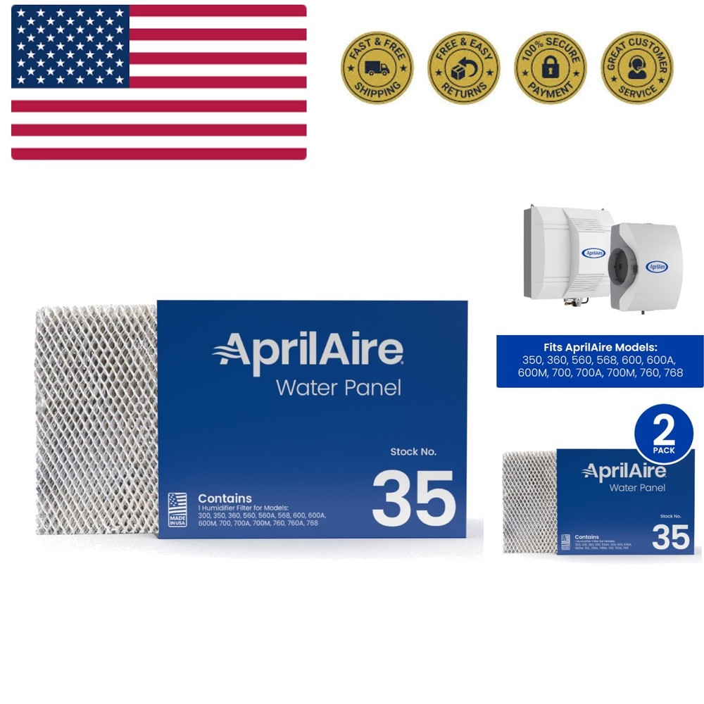 35 Water Panel Humidifier Filter Replacement for Whole-House Humidifier Model...