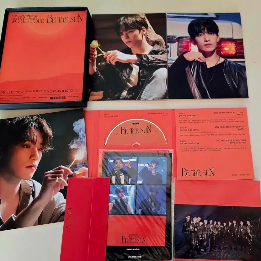 Seventeen Be The Sun Photo Book & DVD Seoul Concert 2022