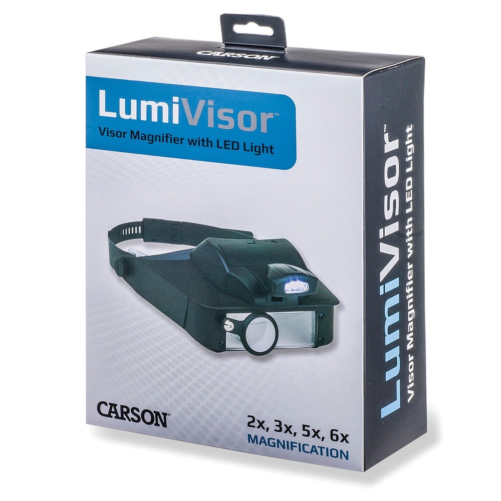 LumiVisor Lighted Head Magnifier