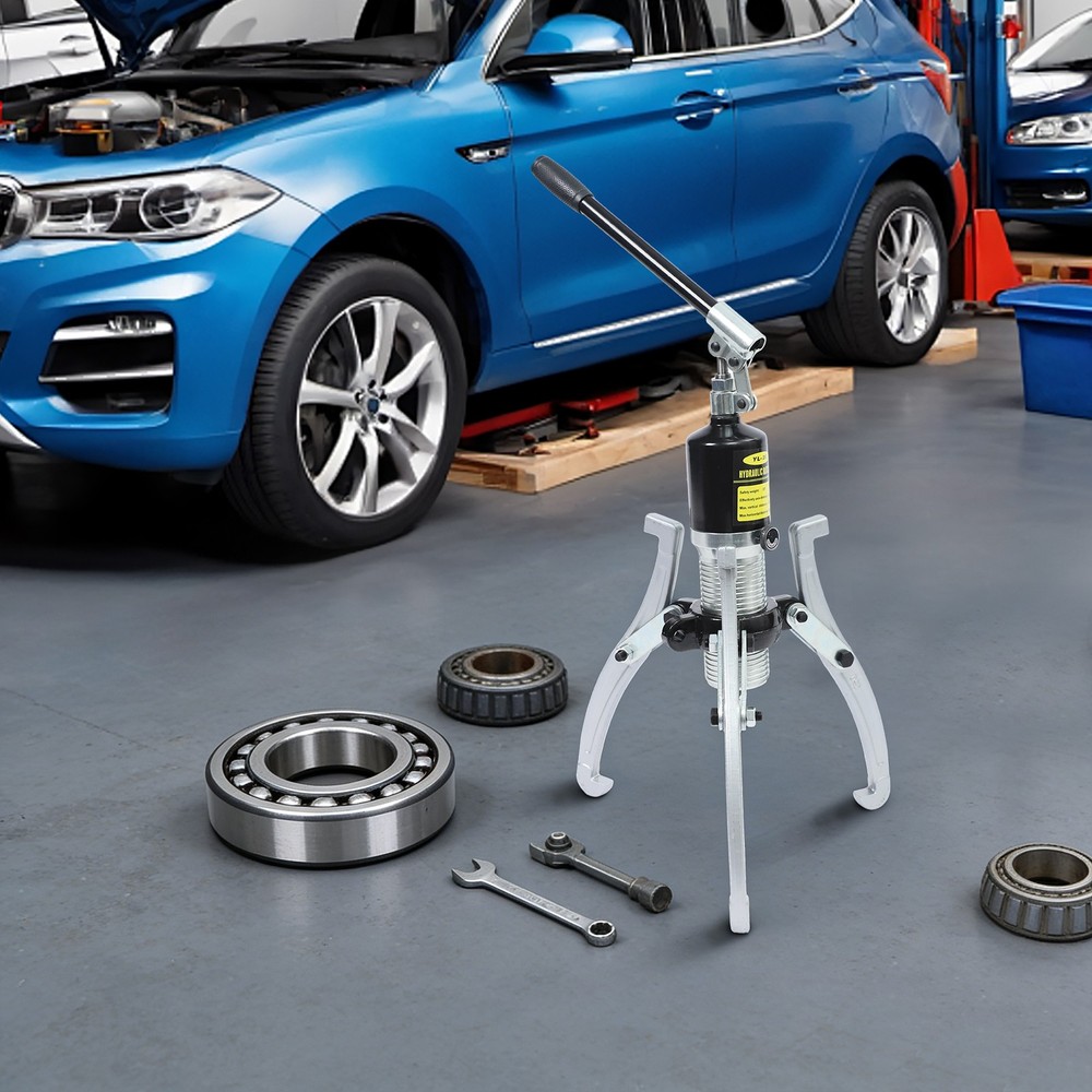 Black Hydraulic Bearing Puller,20T Hydraulic Puller Kit,3 Jaws Hydraulic Puller