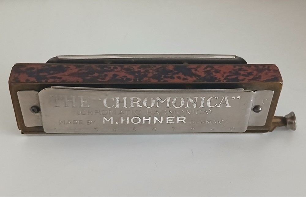 Antique Hohner Chromonica C Harmonic Made in Germany, 1938