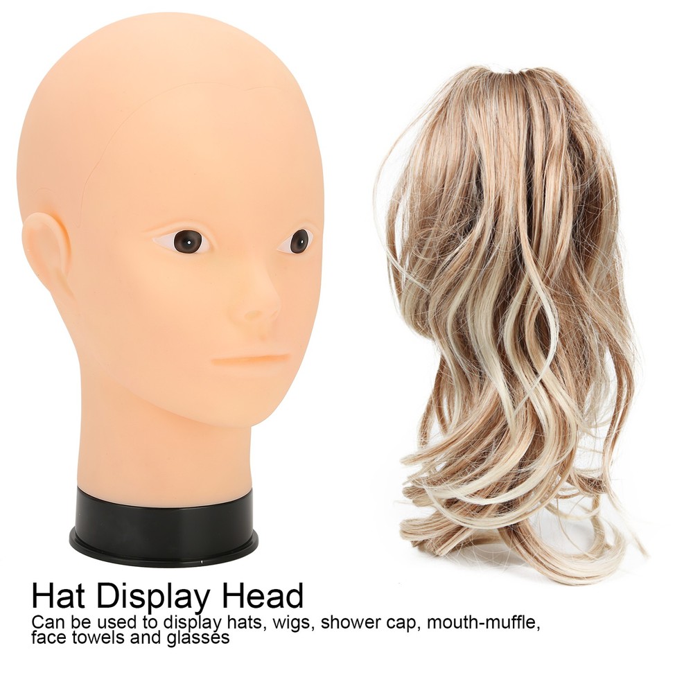 Bald Mannequin Head Makeup Training Practice Hat Wig Display Mannequin Head BEA