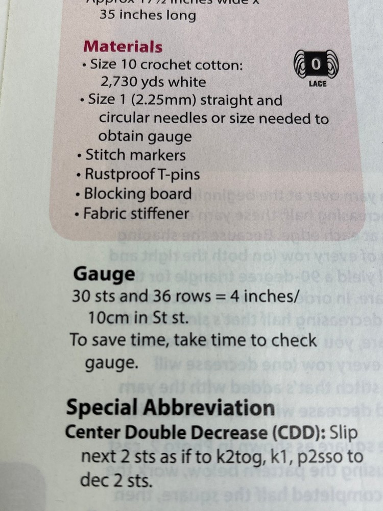 Simple Lace Table Runner Knitting Pattern Magazine Pages