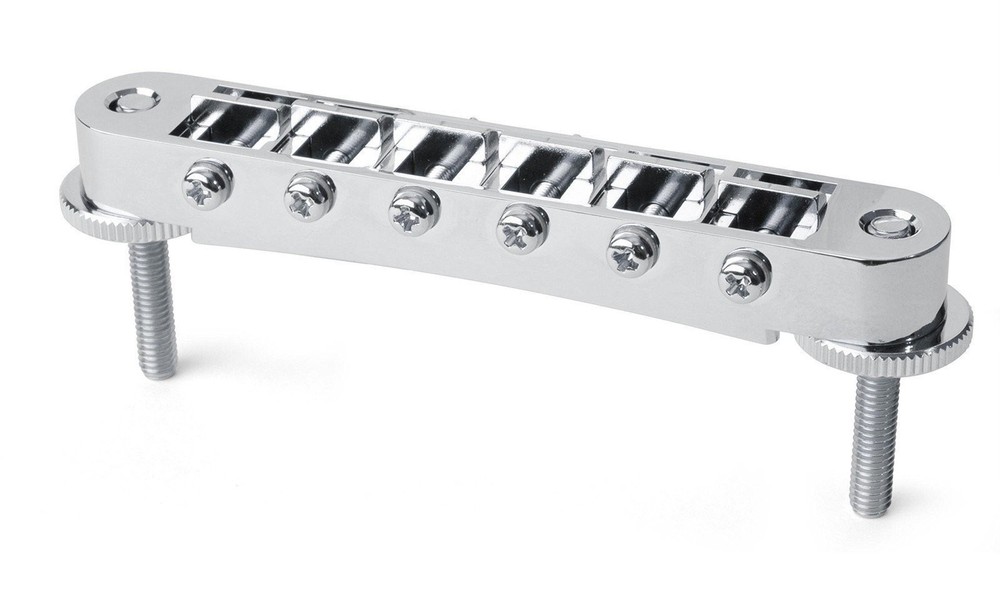 Gotoh Tune-o-matic Bridge with Standard Posts - Chrome