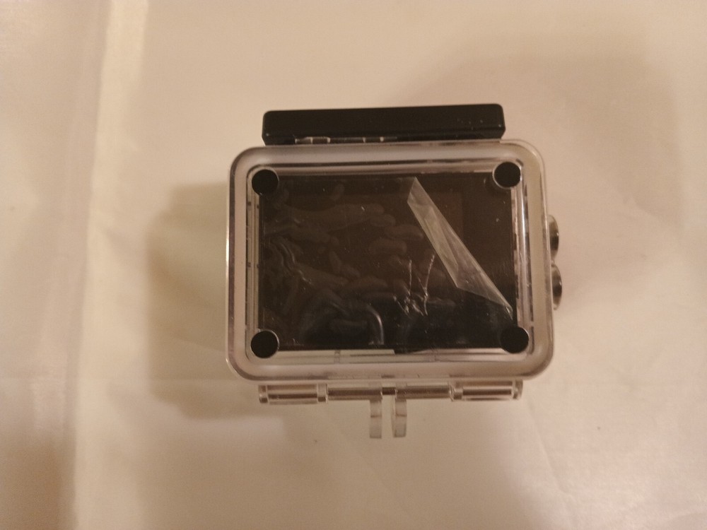 vivitar go pro style camera with waterproof case