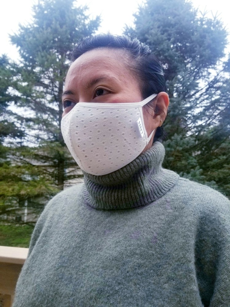 Antimicrobial Cloth Mask, Rewashable, Light, Soft, Eyelet- Buy 1 Donate 2