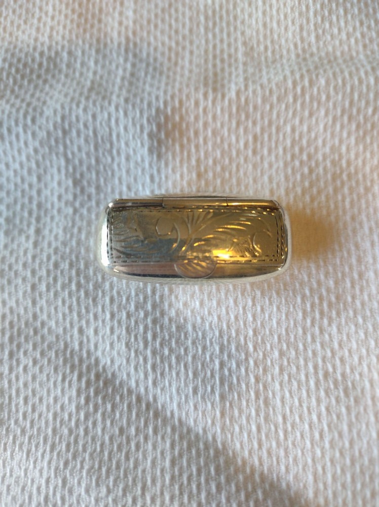 Miniature Silver Container