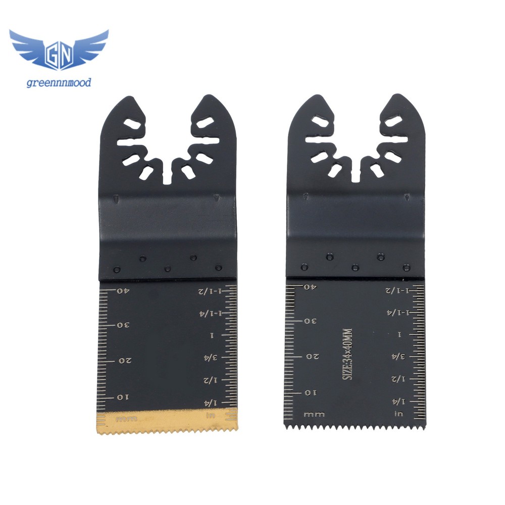 55PCS 1-3/8" Universal Quick Release Oscillating Saw Blades Multitool Blades