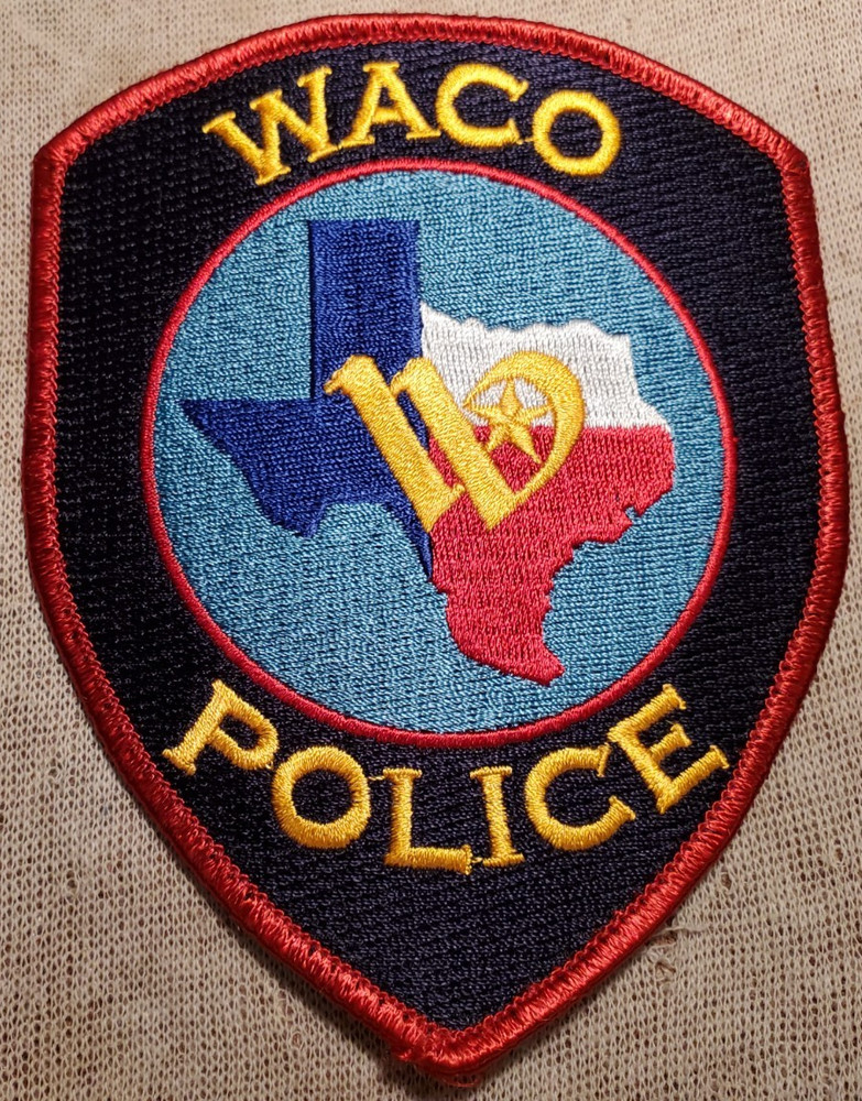 TX Waco Texas Police Shoulder Patch