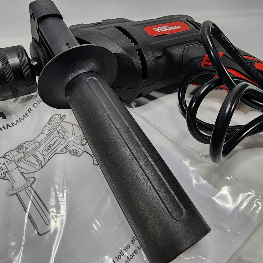 Hyper Tough 6-Amp Hammer Drill Variable Speeds