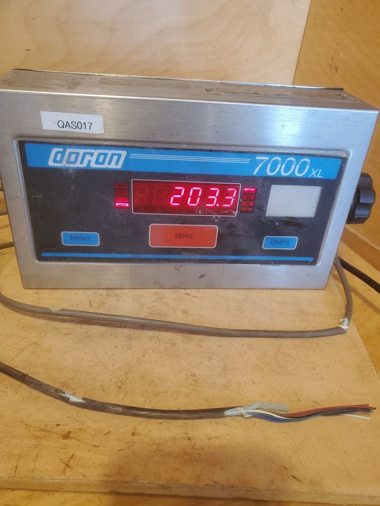 DORAN 7000XLM Scale Indicator Head Only As Pictured