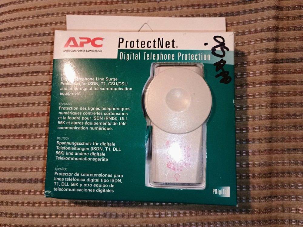 APC ProtectNet PDIGITEL Digital Line Protector for LAN Equipment