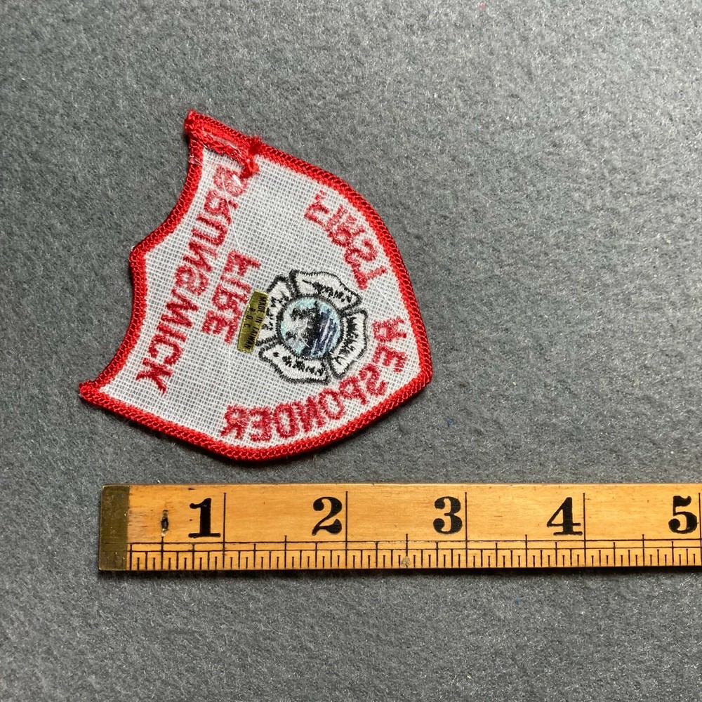 Brunswick Fire First Responder Patch G3
